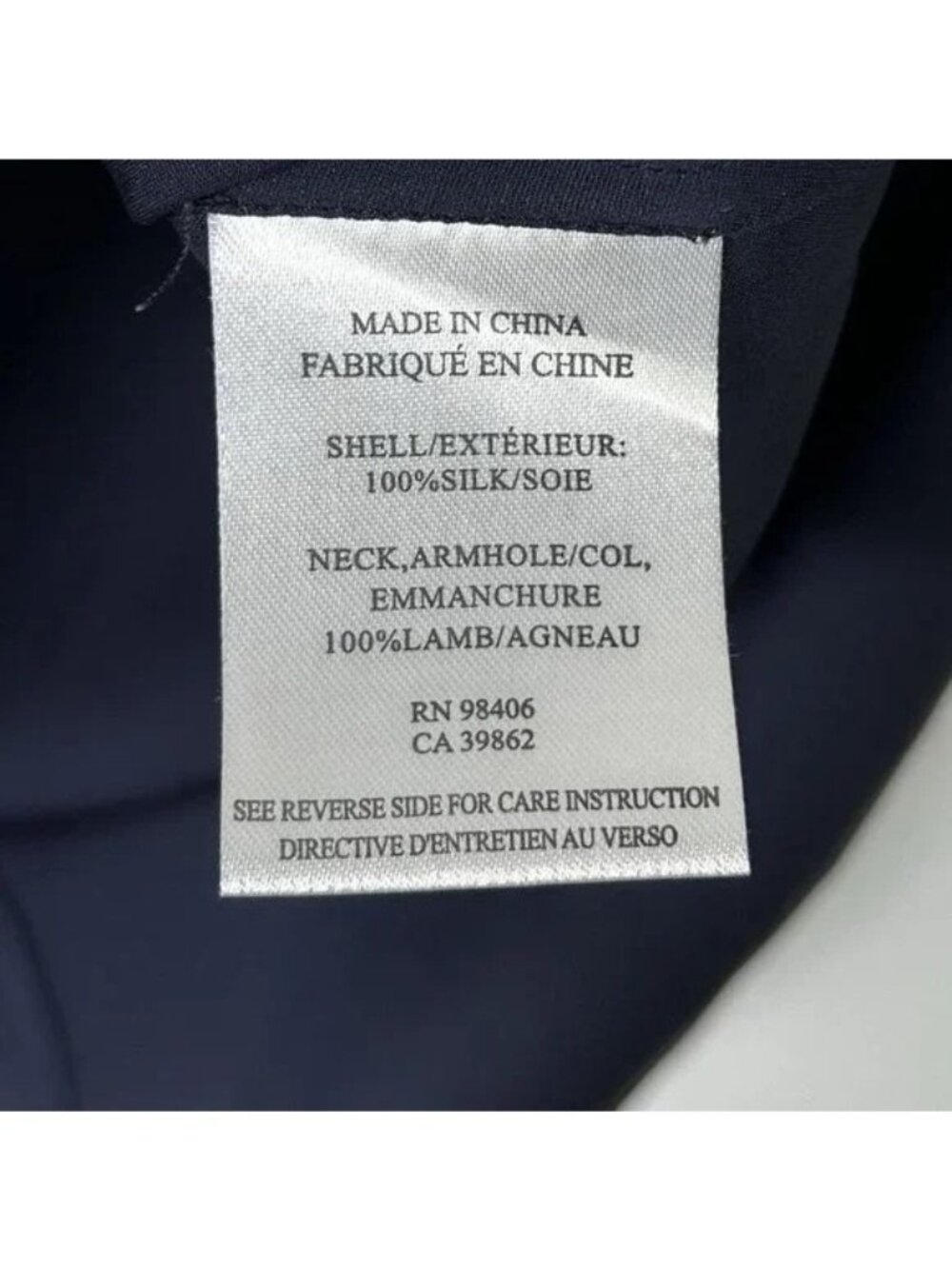 Theory Navy Silk Sleeveless Sheath Dress - Picture 4 of 6